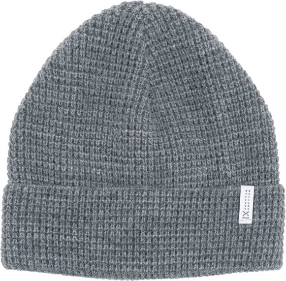 maximo - Kid's Mütze Perlfang - Mütze Gr 53-55 cm grau