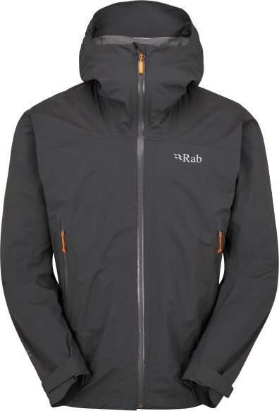 Rab - Downpour Light Jacket - Regenjacke Gr S grau