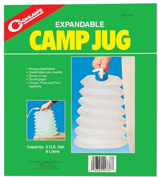 Coghlans - Faltkanister Camp Jug - Wasserträger Gr 8 l grün