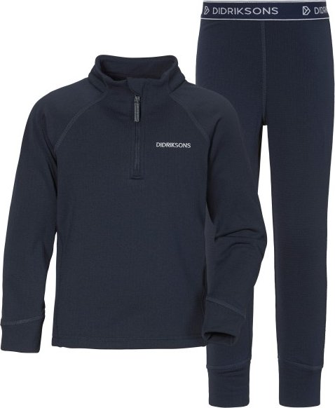 Didriksons - Kid's Jadis Set 5 - Skiunterwäsche Gr 120 blau