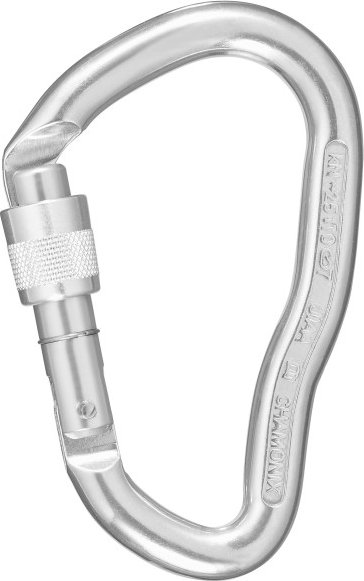 SIMOND - Carabiner Goliath Screw - HMS-Karabiner grau