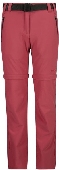 CMP - Girl's Stretch Zip Off Pant - Zip-Off-Hose Gr 176 rot