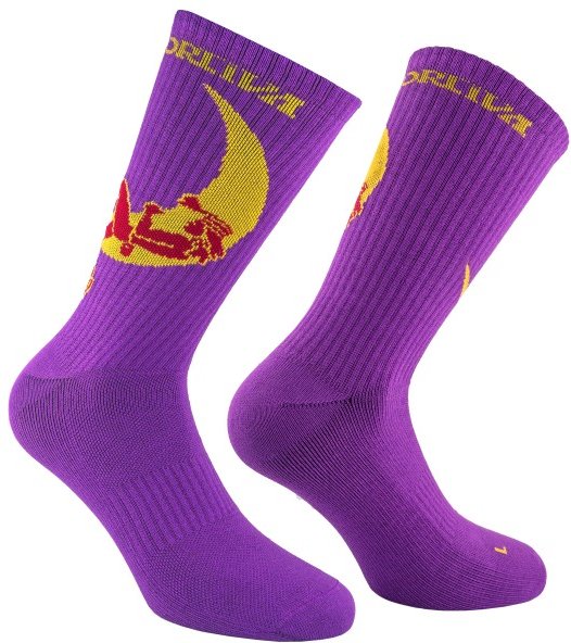 La Sportiva - Climbing On The Moon Socks - Multifunktionssocken Gr 47-50 lila