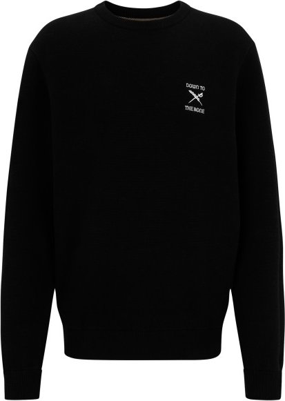 Thumbnail - Iriedaily - To The Bone Knit - Pullover Gr L schwarz