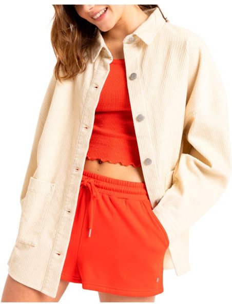 Roxy - Women's Kick Back Washed Cord - Hemd Gr XXL weiß