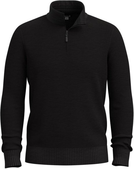 Thumbnail - Smartwool - Sparwood 1/4 Zip Sweater - Fleecepullover Gr S schwarz