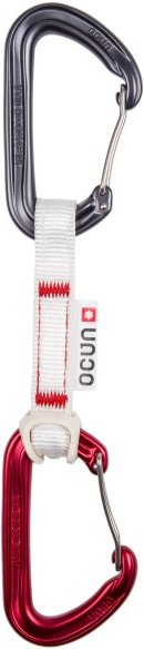 Ocun - Hawk QD Wire Bio-Dyn-Ring 15 mm - Express-Set Gr 10 cm - 6er-Pack weiß