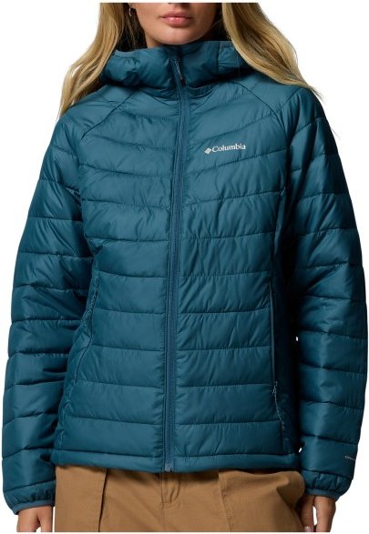 Columbia - Women's Powder Lite II Hooded Jacket - Kunstfaserjacke Gr XXL blau