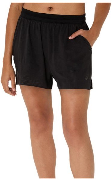 Asics - Women's Fujitrail Elite Short - Laufshorts Gr XS schwarz