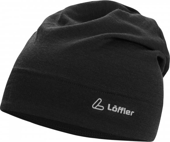Löffler - Artista Merino Beanie - Mütze Gr One Size schwarz