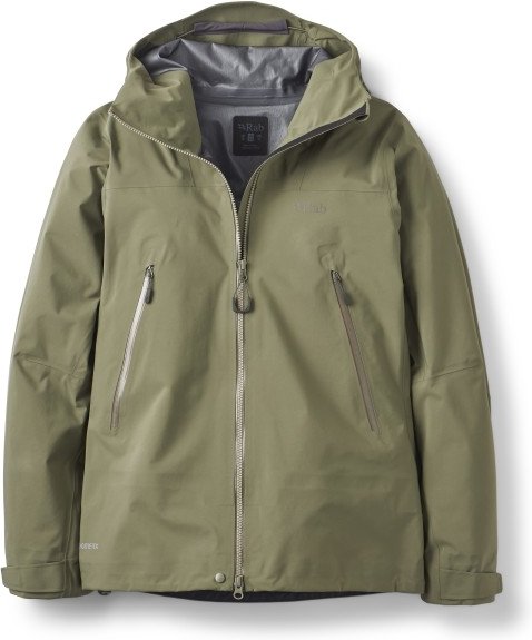 Thumbnail - Rab - Women's Kangri GTX Jacket - Regenjacke Gr 40 oliv
