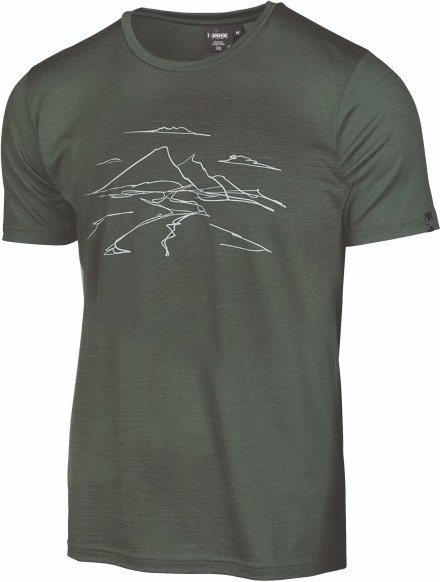 Ivanhoe of Sweden - Underwool Ceasar Mountain - Merinoshirt Gr XXL grün