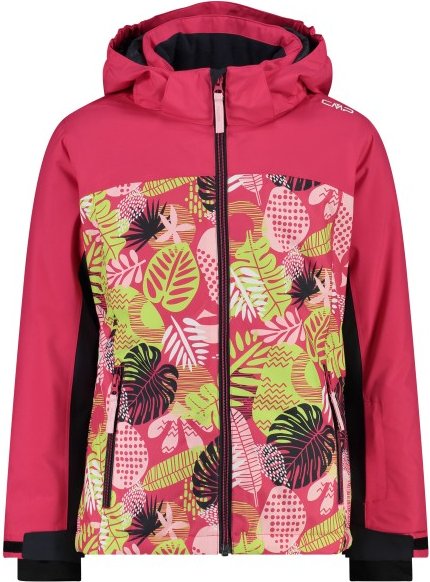 CMP - Girl's Jacket Snaps Hood Twill - Skijacke Gr 152 rosa