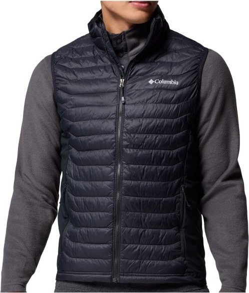 Columbia - Powder Pass Hybrid Vest - Kunstfaserweste Gr S grau