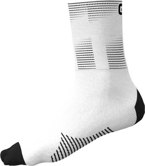Alé - Sprint Q-Skin Socks - Radsocken Gr 36-39 grau/weiß