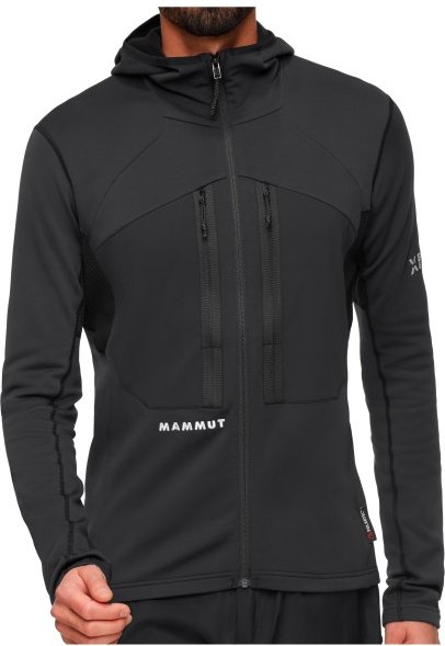 Thumbnail - Mammut - Eiger Nordwand Advanced Midlayer Hooded Jacket - Fleecejacke Gr L schwarz
