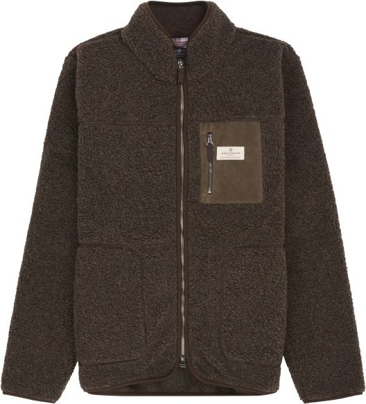 Amundsen Sports - Heroes Wool Fleece Jacket - Fleecejacke Gr S schwarz/braun