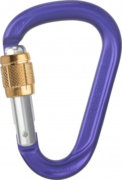 AustriAlpin - HMS Mini.Mi Alu Schrauber - HMS-Karabiner lila