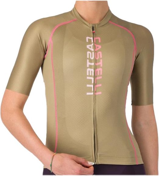 Castelli - Women's Unlimited 2 Jersey - Radtrikot Gr S beige