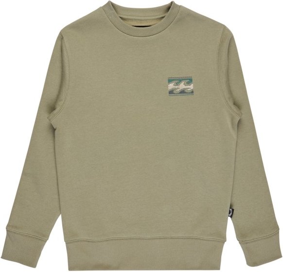 Thumbnail - Billabong - Kid's Foundation Crew - Pullover Gr 140 oliv