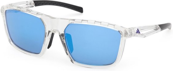 adidas eyewear - SP0111 Mirror Cat: 3 - Sonnenbrille blau/weiß