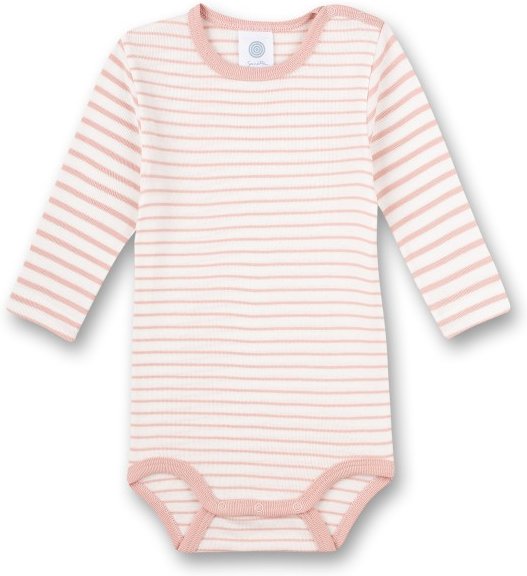 Sanetta - Kid's Body 1/1 Stripes - Alltagsunterwäsche Gr 56 weiß