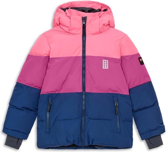 LEGO - Kid's Jaz 805 - Skijacke Gr 116 blau/rosa