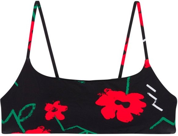 Thumbnail - Quiksilver - Women's Viacha Top - Bikini-Top Gr M schwarz