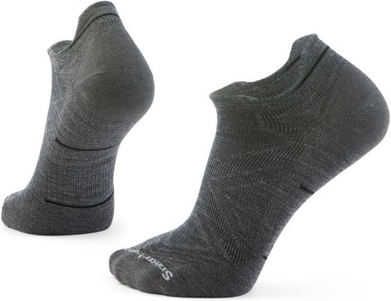Smartwool - Run Zero Cushion Low Ankle - Laufsocken Gr L grau
