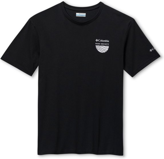 Columbia - Columbia Hike Society S/S Tee - T-Shirt Gr M schwarz
