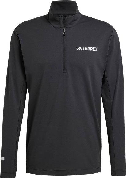 Thumbnail - adidas Terrex - Terrex Xperior Half Zip Longsleeve - Funktionsshirt Gr M schwarz/grau