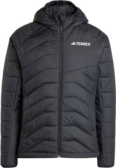 Thumbnail - adidas Terrex - Terrex Multi Synthetic Insulated Hooded - Kunstfaserjacke Gr L grau