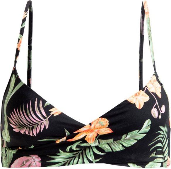 Thumbnail - Roxy - Women's Print Beach Classics Wrap Bra - Bikini-Top Gr S schwarz