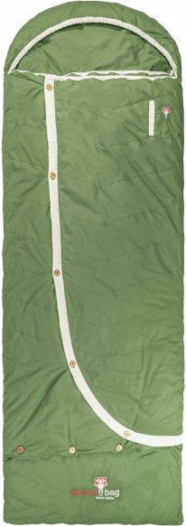 Thumbnail - Grüezi Bag - Biopod DownWool Nature Comfort - Daunenschlafsack Gr 185 cm grün