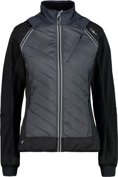 Thumbnail - CMP - Women's Jacket with Detachable Sleeves - Kunstfaserjacke Gr 46 schwarz