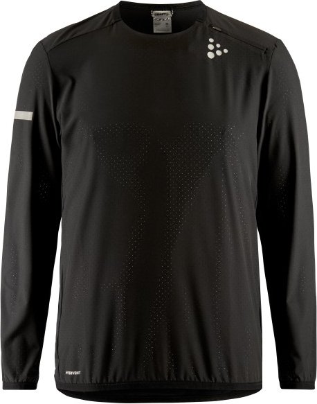 Thumbnail - Craft - Pro Hypervent L/S Wind Top 2 - Laufshirt Gr XL schwarz