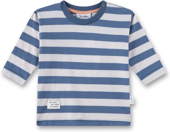 Sanetta - Kid's Shirt 11891 - Longsleeve Gr 98 grau