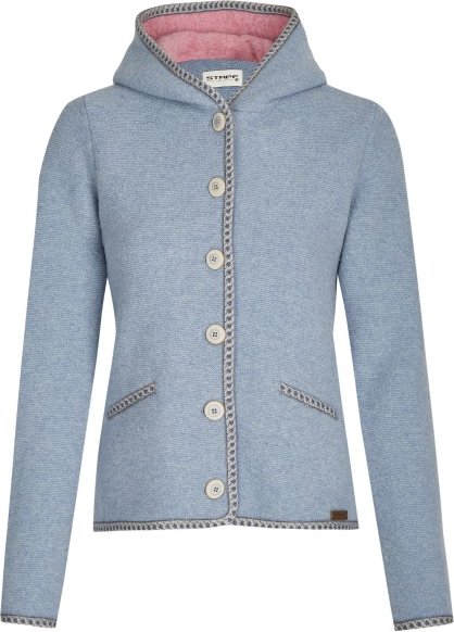 Thumbnail - STAPF - Women's Malwine - Wolljacke Gr XL grau