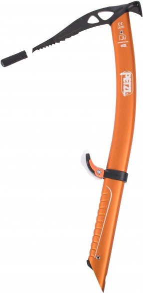 Thumbnail - Petzl - Gully Ice Axe - Eispickel Gr 45 cm orange/schwarz