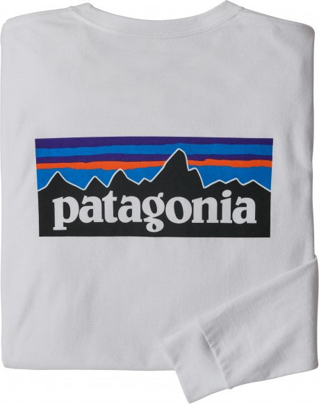 Thumbnail - Patagonia - L/S P-6 Logo Responsibili-Tee - Longsleeve Gr M grau