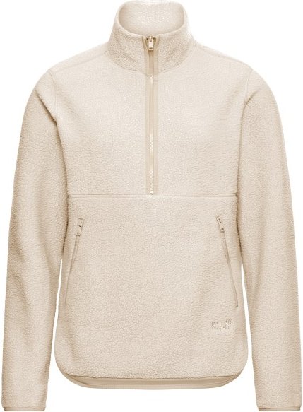 Jack Wolfskin - Women's Lite Curl Halfzip - Fleecepullover Gr XL beige