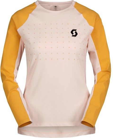 Scott - Women's Tee Trail Vertic Pro L/S - Radtrikot Gr L rosa