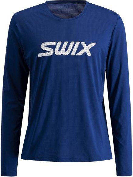 Thumbnail - Swix - Relay L/S - Laufshirt Gr L blau