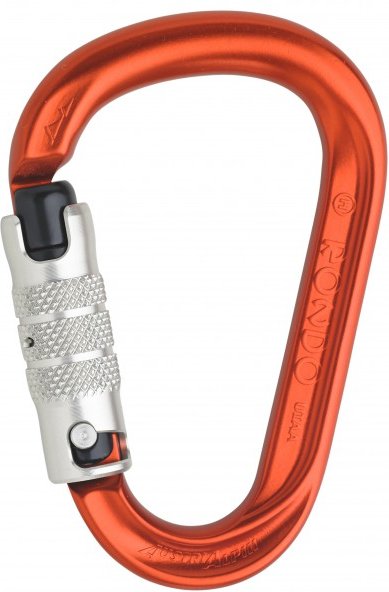 AustriAlpin - HMS Rondo ID Alu 3-Wege-Autolock - HMS-Karabiner rot