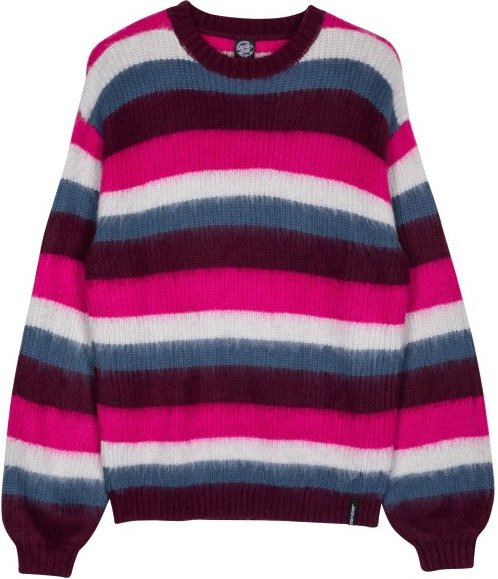 Santa Cruz - Women's Riot Knit Crew - Pullover Gr 12 bunt