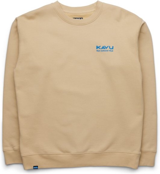 KAVU - Kavu Core Crew - Pullover Gr M beige