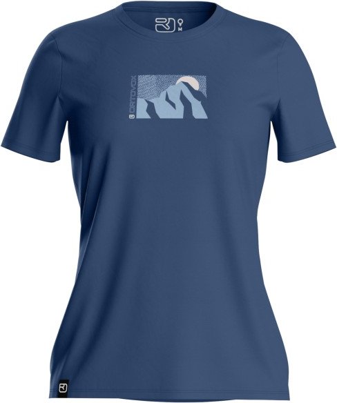 Ortovox - Women's 120 Cool Tec Mountain Sun T-Shirt - Merinoshirt Gr M blau
