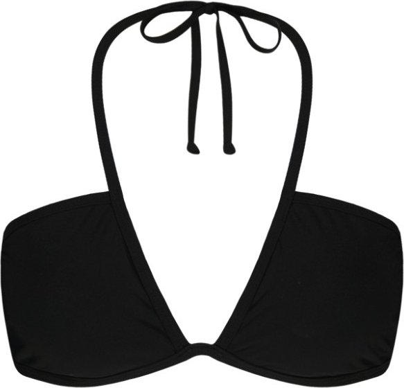 Barts - Women's Solid Plunge Halter - Bikini-Top Gr 38 schwarz