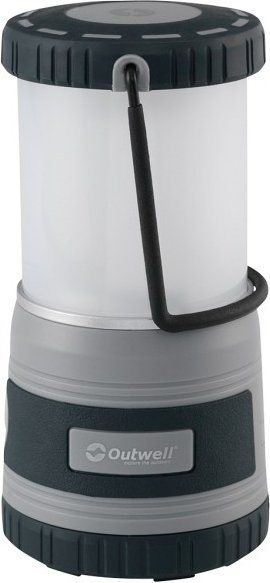 Outwell - Carnelian 1000 - LED-Lampe Gr 9,5 x 9,5 x 18,5 cm (BxTxH) grau