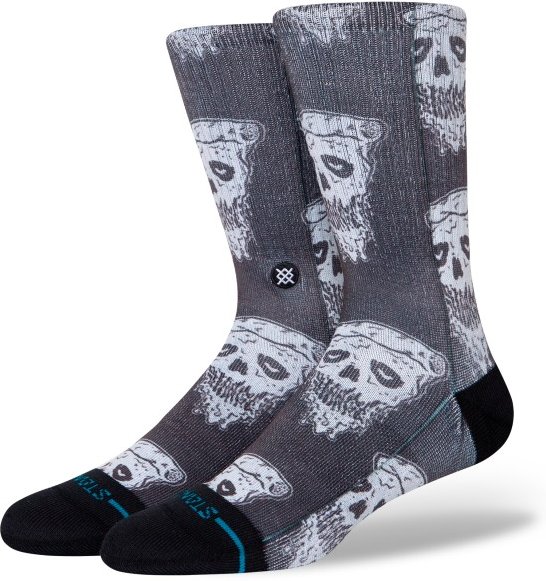 Stance - Pizza Face - Multifunktionssocken Gr 43-47 grau